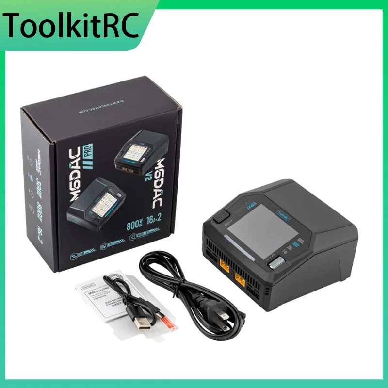 ToolkitRC M6DAC V2 M6DAC Pro D - огляд і ціна Toolkitrc M6Dac Smart Charger