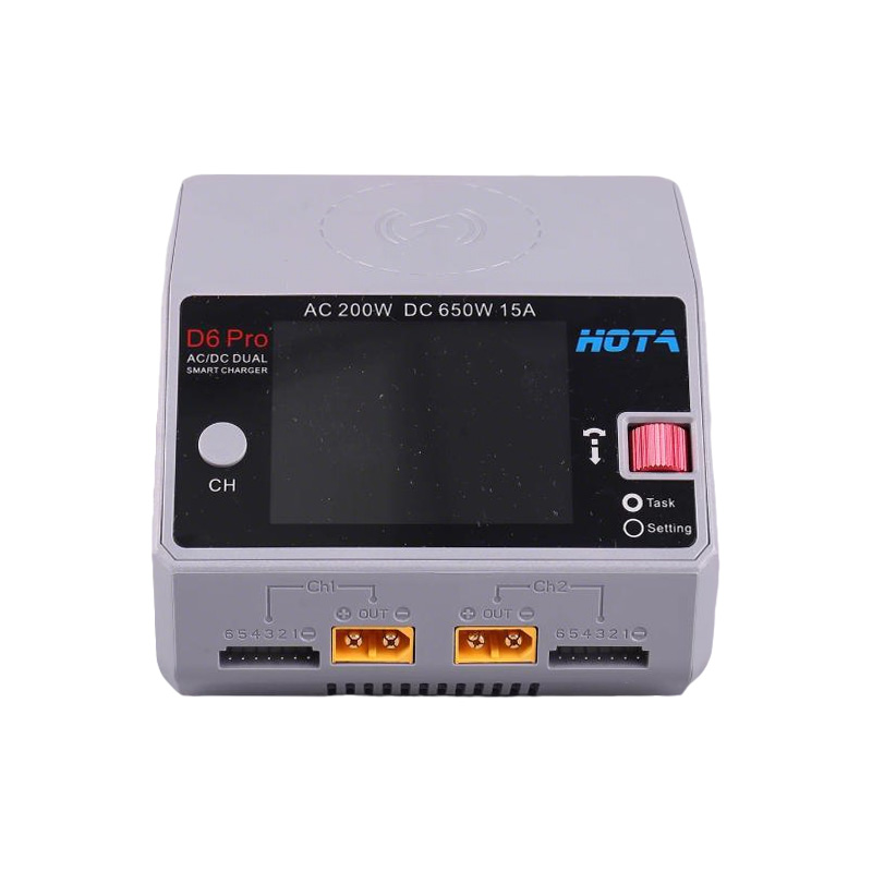 SNQP HOTA D6 Pro Battery Charg - огляд і ціна Hota D6 Pro Dual Lipo Charger