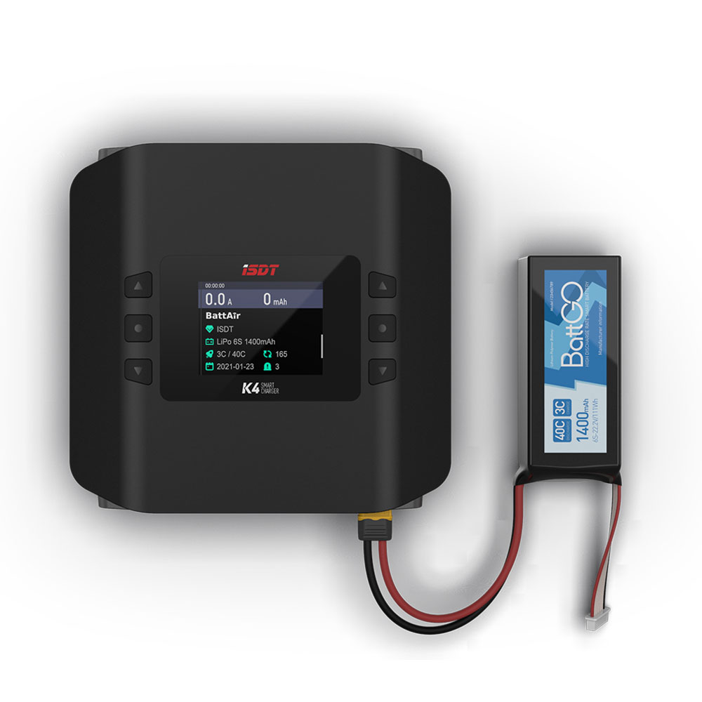 ISDT K4 1~8S Lithium Battery S - огляд і ціна Isdt K4 Dual Lipo Charger