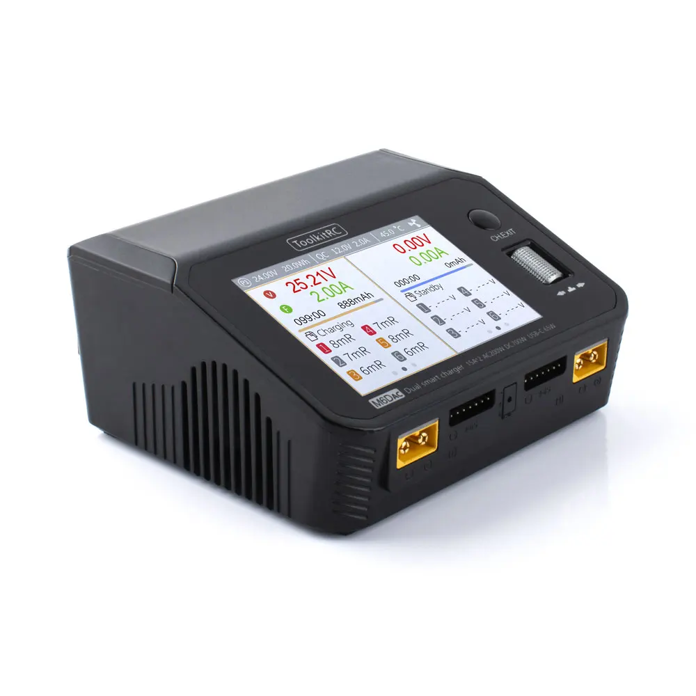 ToolkitRC M6DAC AC 200W DC 700 - огляд і ціна Toolkitrc M6Dac Smart Charger
