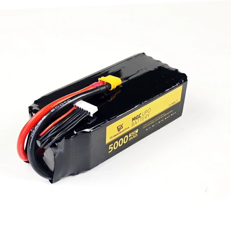 FPV MGC 5000mAh 6S 22.2V Lipo  - огляд і ціна 6S Lipo Battery 22.2V 5000Mah